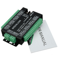 Светодиодный контроллер WS24LU3A дешифратора 24 канала RGB с dmx512 контроллер модуль 